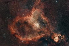 Nebulosa Cuore. Un cuore cosmico