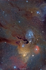 Rho Ophiuchi Cloud Area